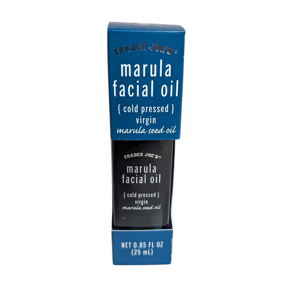 Trader Joe's Marula Facial Oil Cold Pressed Virgin Seed Oil 0.85 fl oz New